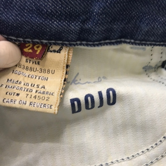 7 for all mankind dojo crop jeans size 29. - Picture 7 of 8